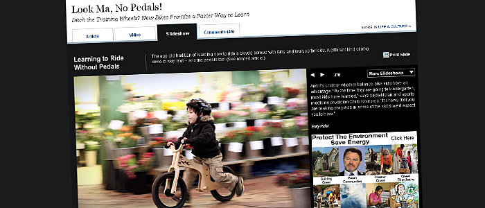 Look Ma, No Pedals! źródło: The Wall Street Journal