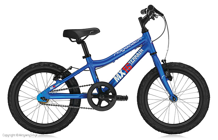 Niebieski rower dla dziecka Ridgeback MX16