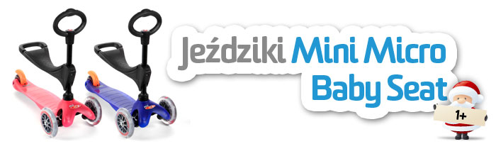 Jeździk i hulajnoga Mini Micro Baby Seat | AktywnySmyk Warszawa Białobrzeska 5