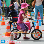 Dziecko na rowerku biegowym Puky LR 1L Br