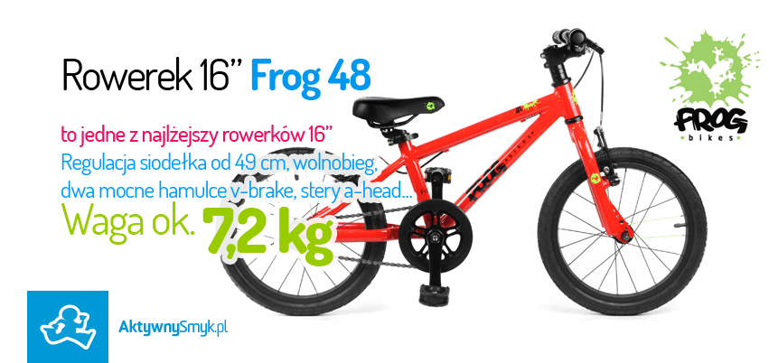 Frog Bikes - lekkie rowery dla dzieci