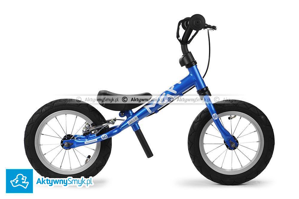 Niebieski rowerek biegowy Yedoo Fifty B dla wzrostu 85 cm, wiek 1,5+