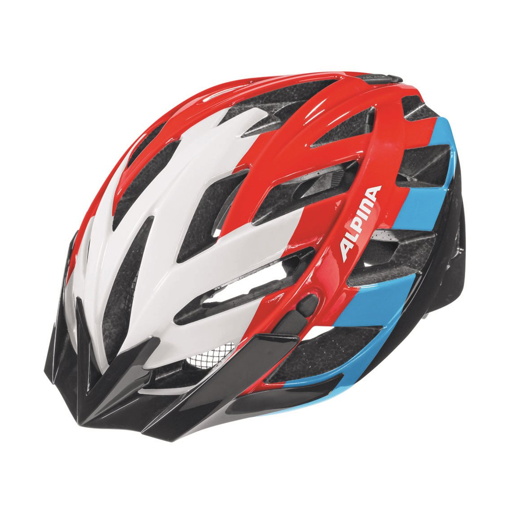 Kask Alpina Panoma White-Red-Blue